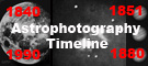 History of Astrophotography Timeline